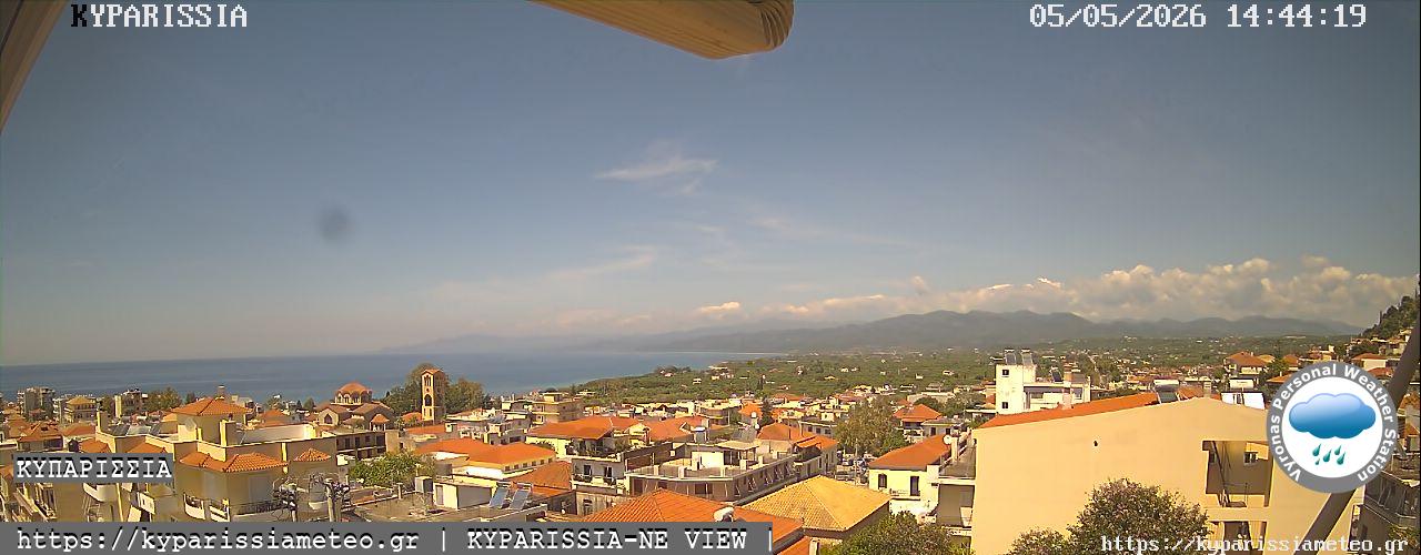 Κυπαρισσία Live Camera – Δες Ζωντανά Καιρό & Θάλασσα Μεσσηνία live weather camera